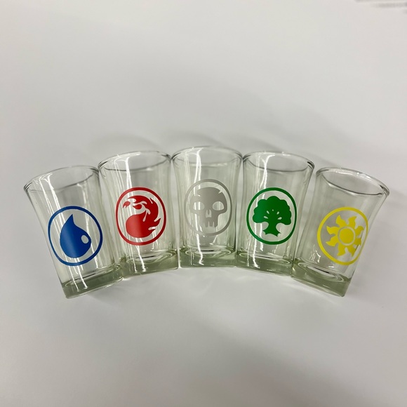 Magic The Gathering Shot Glasses - Multicolor - Picture 2 of 2